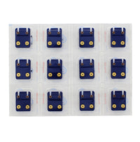 Amethyst Stone Gold Plated Caflon Ear Studs