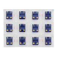 Emerald Stone Gold Plated Caflon Ear Studs
