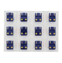 Alexandrite Stone Gold Plated Caflon Ear Studs