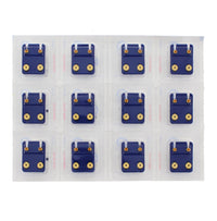Topaz Stone Gold Plated Caflon Ear Studs