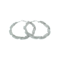 Twisted Hoop Earrings
