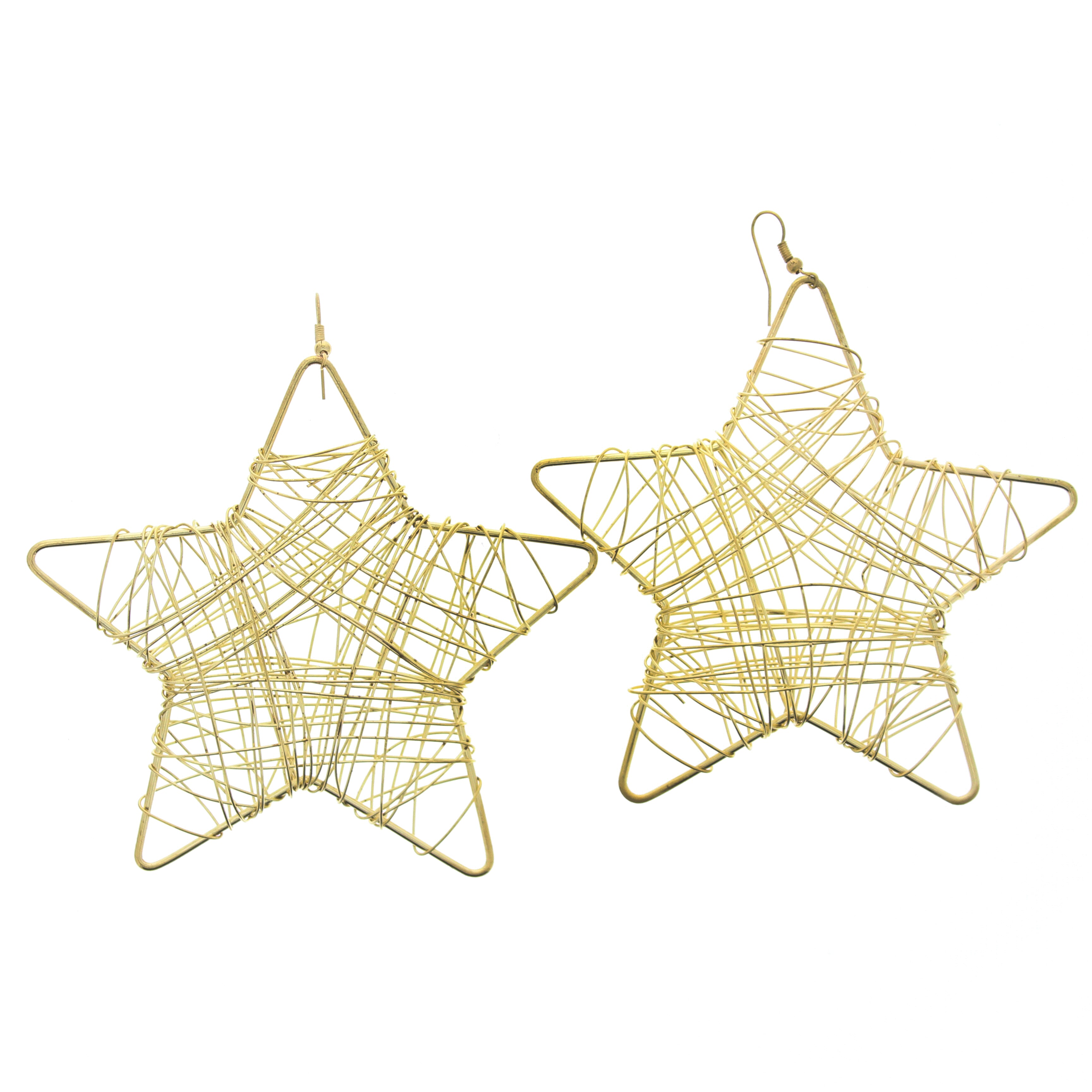 Gold Star Earrings