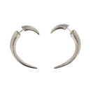 Silver Talons Earrings (4cm)