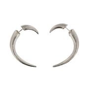 Silver Talons Earrings (4cm)