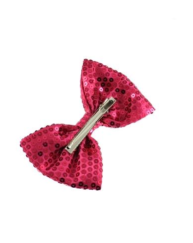 Sequin Bow on Concord Clip