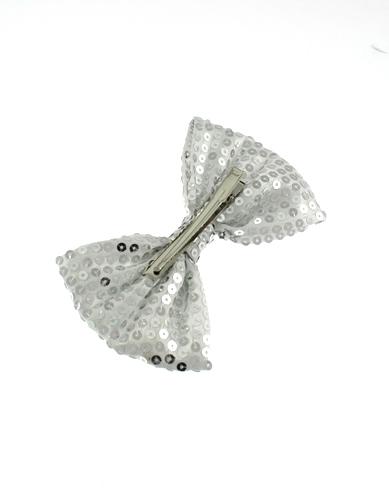 Sequin Bow on Concord Clip