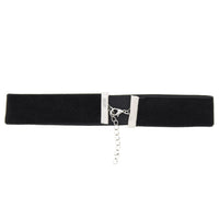 2.5cm Velvet Choker with Lobster Clasp Fastening