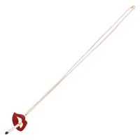Lips With a Cigarette Necklace on a 68cm Gold Chain