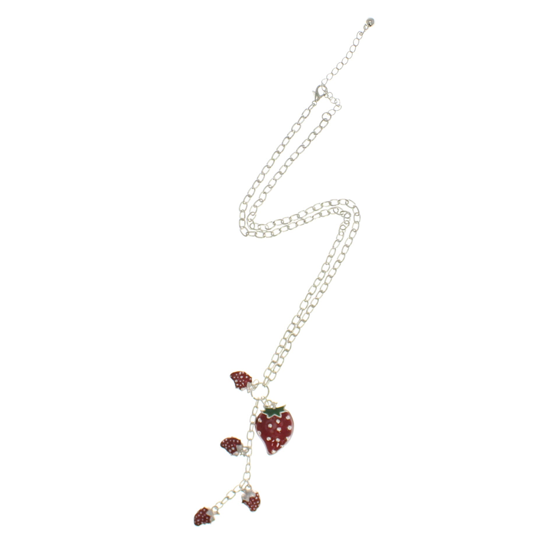 Multiple Strawberries Necklace