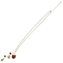 Multiple Red and Green Apples Necklace