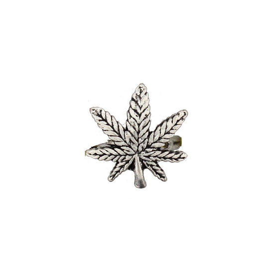 Adjustable Pot/ Cannabis/ Marijuana Leaf Ring