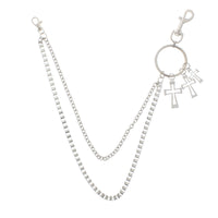Crosses & Ring Double Box Hip Chain