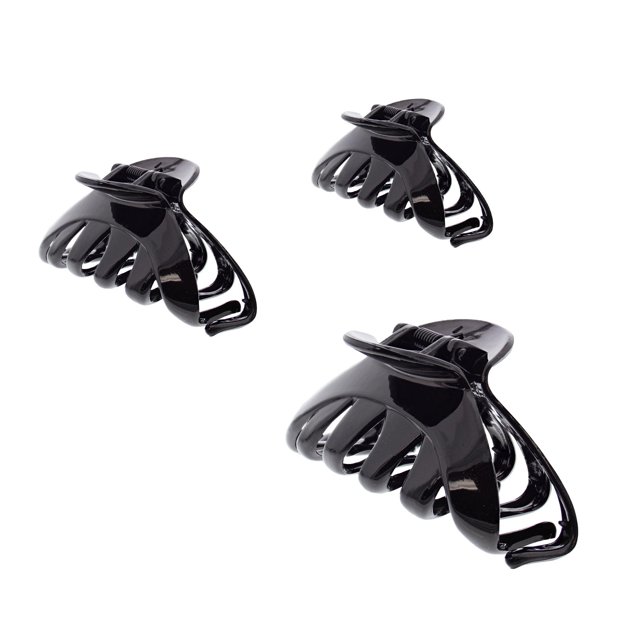 9.5cm Black Crab Design Hair Claw Clips