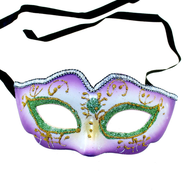 Assorted Glitter Plastic Eye Masks