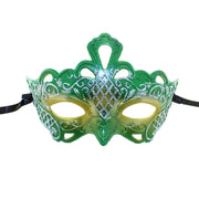 Two Tone Masquerade Plastic Eye Mask