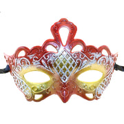 Two Tone Masquerade Plastic Eye Mask