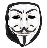 Halloween Guy Fawkes Mask with Black Veil