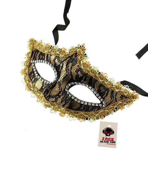 Two Tone Masquerade Lace Mask