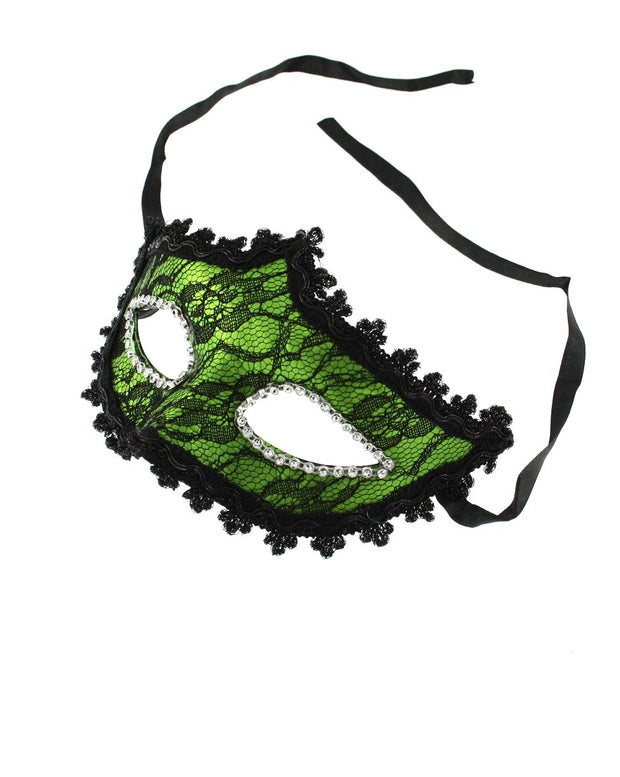 Two Tone Masquerade Lace Mask
