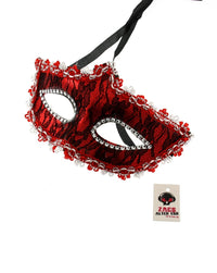Two Tone Masquerade Lace Mask