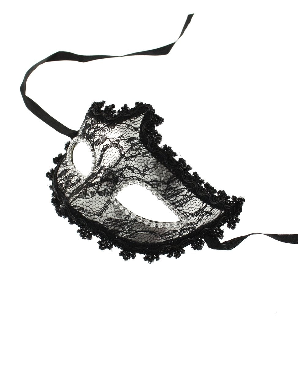 Two Tone Masquerade Lace Mask