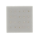 1.5mm Crystal Stone Gold Nose Studs