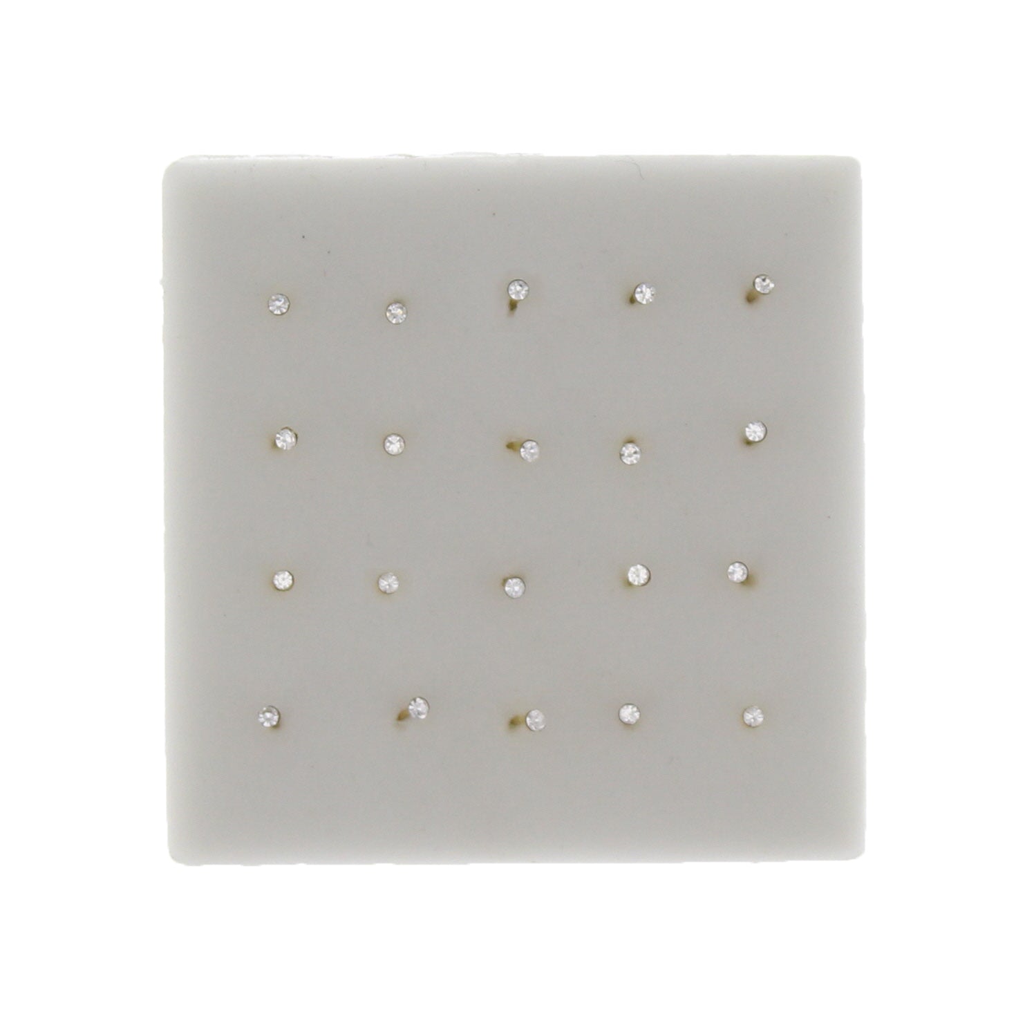 1.5mm Crystal Stone Gold Nose Studs