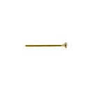 1.5mm Crystal Stone Gold Nose Studs