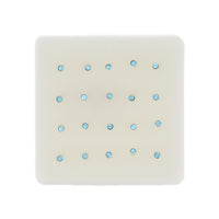 2mm Crystal Stone Silver Nose Studs