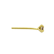 2.5mm Crystal Stone Gold Nose Studs