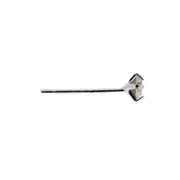 3mm Crystal Stone Silver Nose Studs