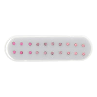2mm Crystal Stone Silver Nose Studs with Ball on Post
