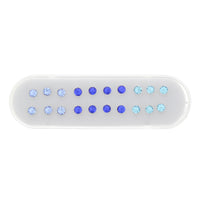 3mm Crystal Stone Silver Nose Studs with Ball on Post