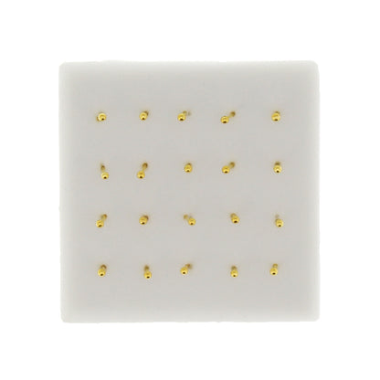 1.5mm Ball Nose Studs