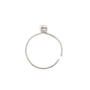 Nose Rings with Claw Set 2mm Crystal Stone