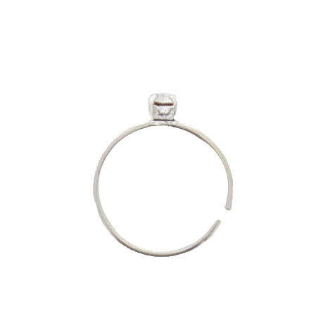 Nose Rings with Claw Set 2mm Crystal Stone