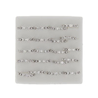 Nose Rings with 5 Crystal Stones