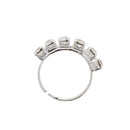 Nose Rings with 5 Crystal Stones