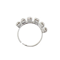 Nose Rings with 5 Crystal Stones