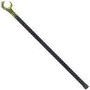 Antique Gold Claw Staff/ Cane with Crystal Ball