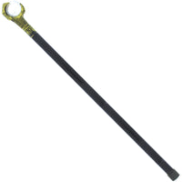 Antique Gold Claw Staff/ Cane with Crystal Ball