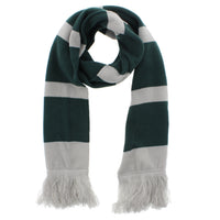 Striped Scarf with Tassels