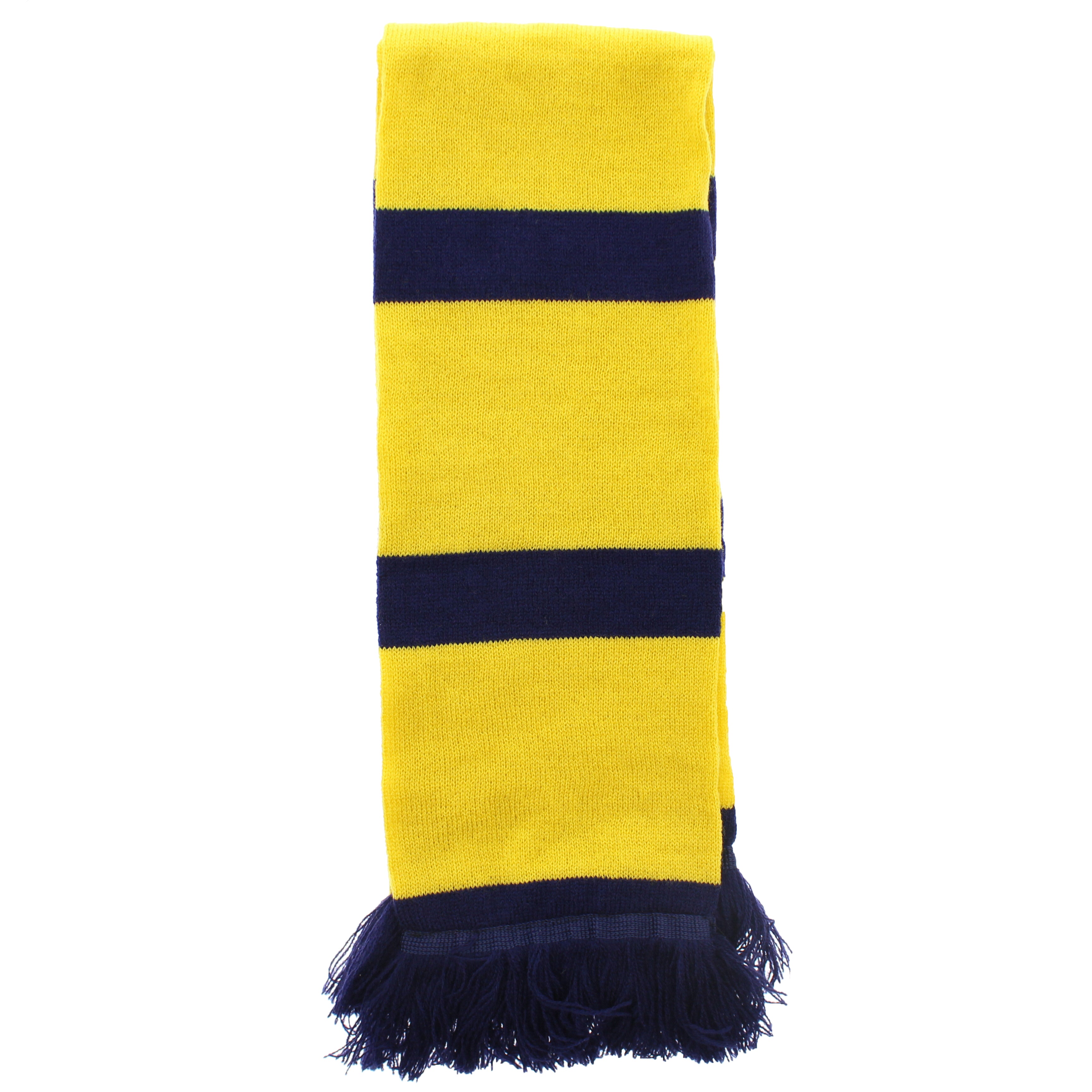 Striped Scarf with Tassels