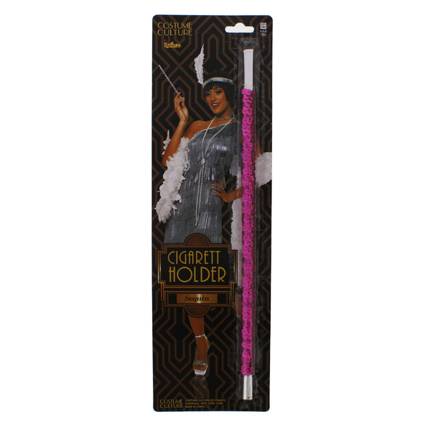 Sequined Charleston Cigarette Holder Stick