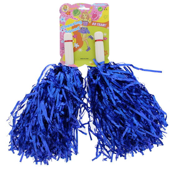 Tinsel Cheerleader Pom Poms
