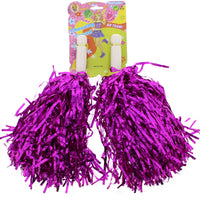 Tinsel Cheerleader Pom Poms