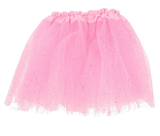 Glitter & Sequin Children's 3-Layer Tutu Skirt