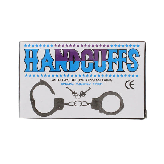 Boxed Metal Handcuffs with 2 Keys