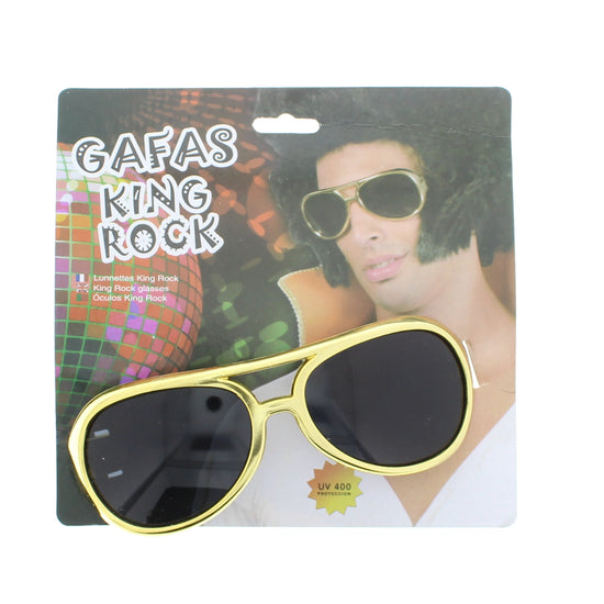 King of Rock Fancy Dress Glasses