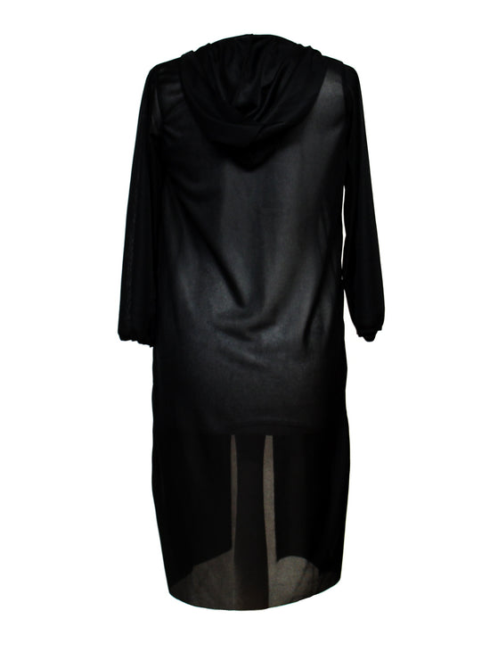 92cm Children's Black Wizard Robe with Hood